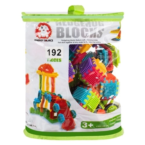 Kreativni gradbeni bloki Ježki - 192 delov