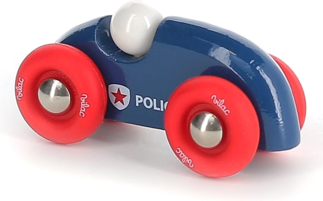 Policijski lesen mini avto Vilac