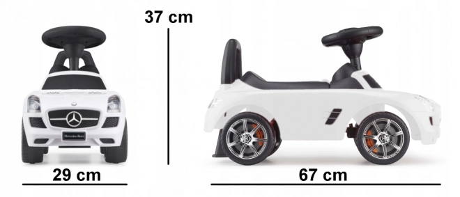 Poganjalec Mercedes-Benz SLS AMG bel