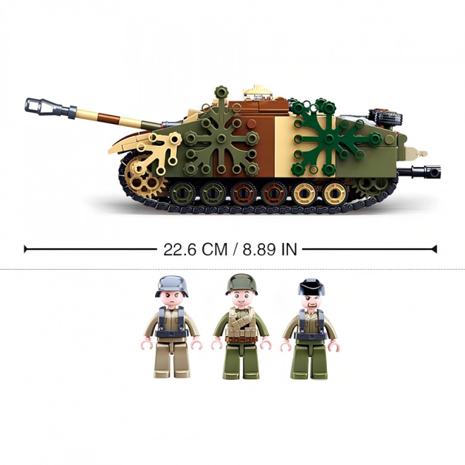 Sluban Army N38-B0858 Maskirani oklepni tank