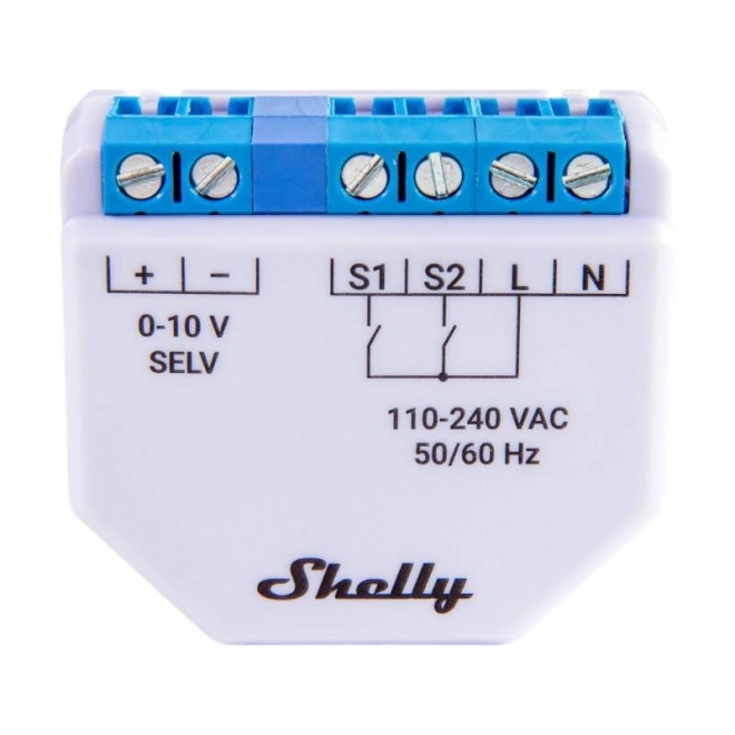 Shelly Plus 0-10V zatemnilnik svetlobe WiFi/Bluetooth