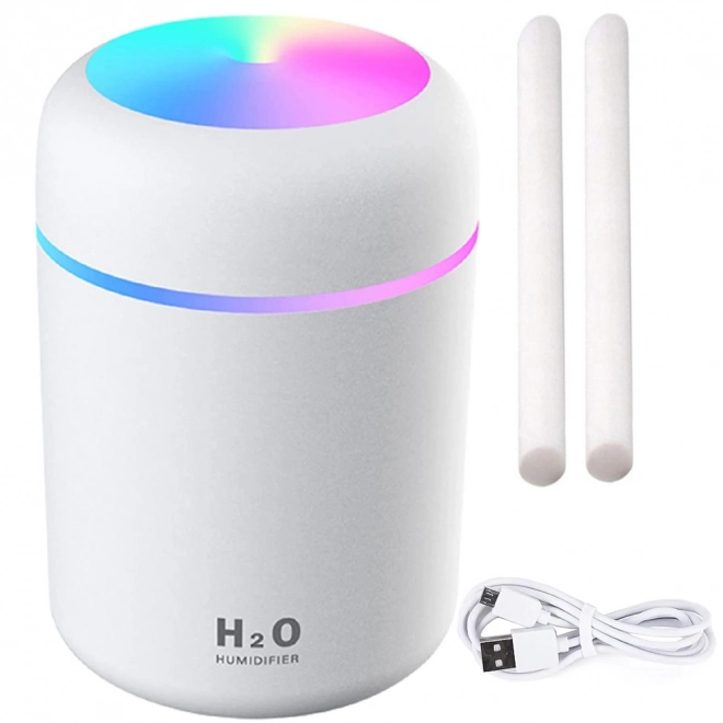 Mini vlažilec zraka in dišavni difuzor USB z RGB osvetlitvijo