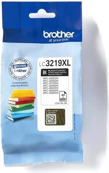 Črna črnilna kartuša Brother LC3219XL za MFC-J5330DW/J5730DW/J5930DW/J6530DW/J6930DW