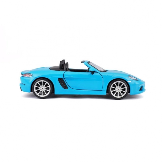 Bburago 1:24 Porsche 718 Boxster Modra