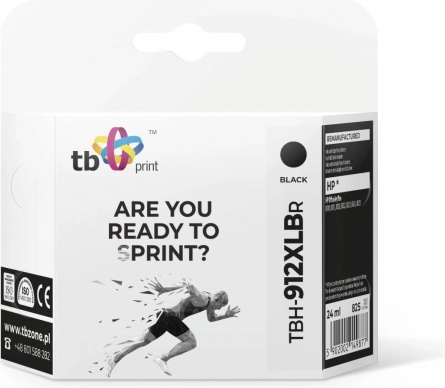 Črna črnilna kartuša za HP OfficeJet Pro 8025 912XL (nadomestna)