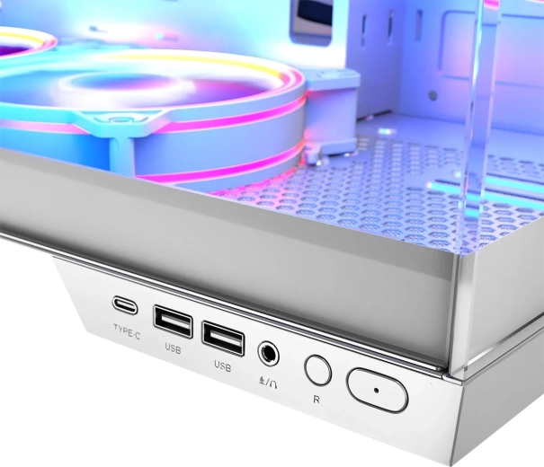 USB‑C in vgrajen ARGB krmilnik