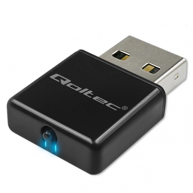 Brezžični Mini Adapter WiFi Qoltec USB 2.0 300Mbps