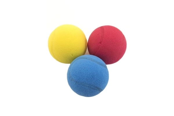 Mehek meh med za soft tenis penast premer 7cm različno 3 barve