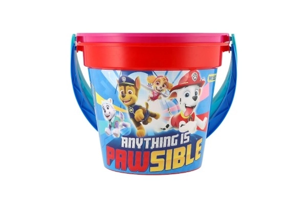Okrogla vedra 3,4 l plast Paw Patrol/Pasje patrulje 23,5x17,5cm 12m+ Wader