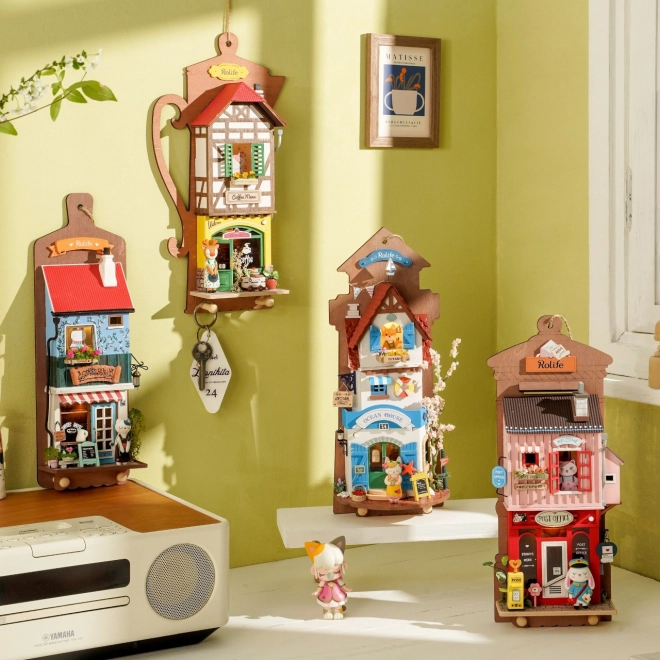 RoboTime stenska miniatura hišice Otok vila