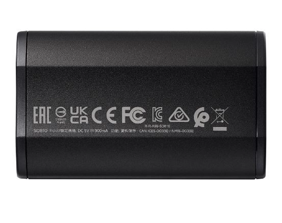 zunanji SSD ADATA SD810 1TB USB 3.2C 20Gb/s črn