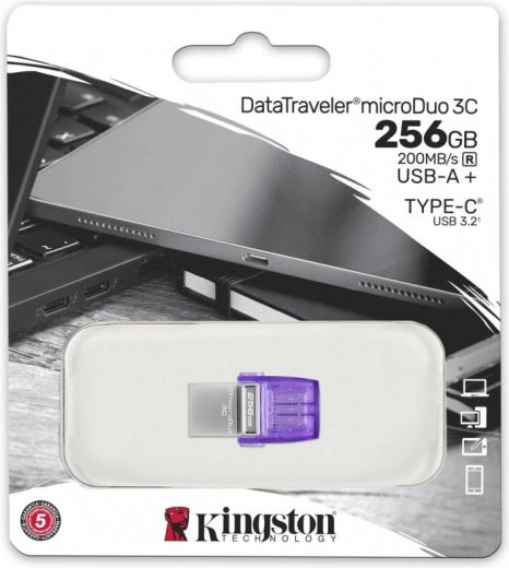 Dvojni priključek USB‑C in USB‑A