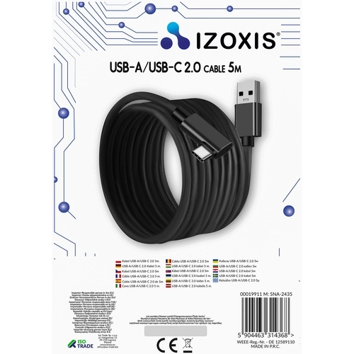 USB 2.0 kabel za Oculus Quest 5m C Izoxis 19911