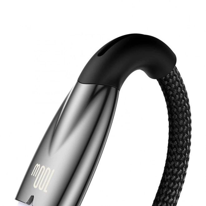 USB-C kabel Baseus Glimmer 100 W, 2m črna