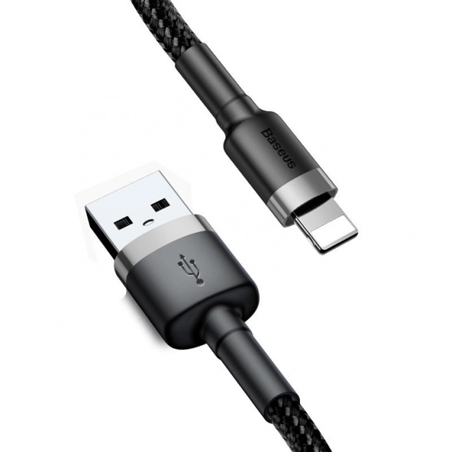 Baseus Cafule USB Lightning kabel 2A 3m (Črna Siva)