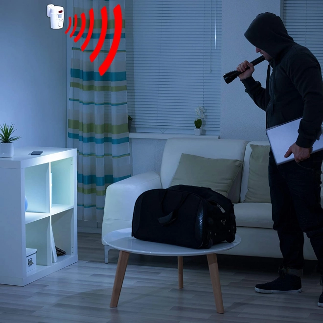 Brezžični alarm s senzorjem gibanja + 2x daljinski upravljalnik