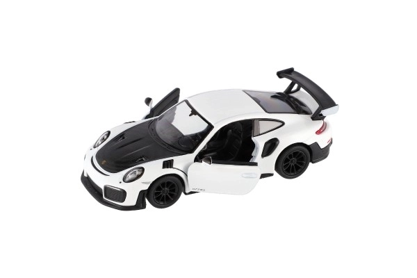 Avto Kinsmart Porsche 911 GT2 RS kov/plast 13 cm 4 barve na vzvratno navijanje 12 kos v škatli