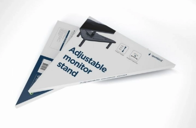 Nastavljivo stojalo za monitor ali prenosnik trikotne oblike