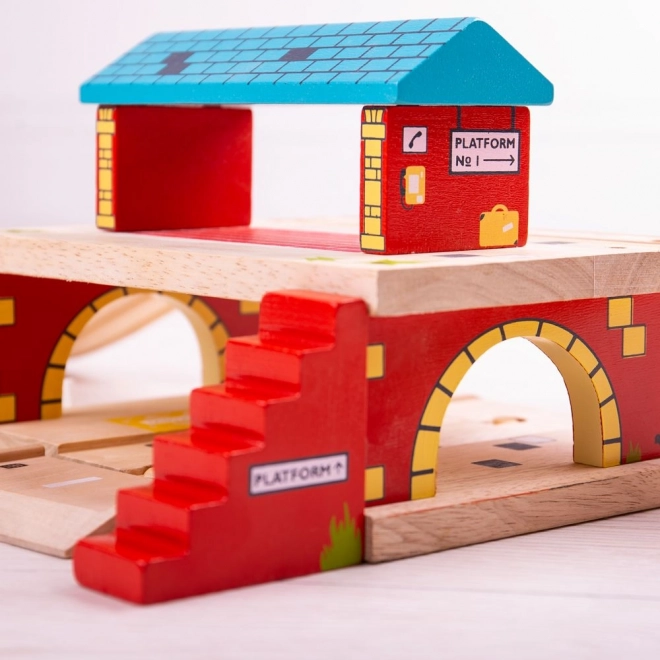 Bigjigs Rail Postaja nad cesto