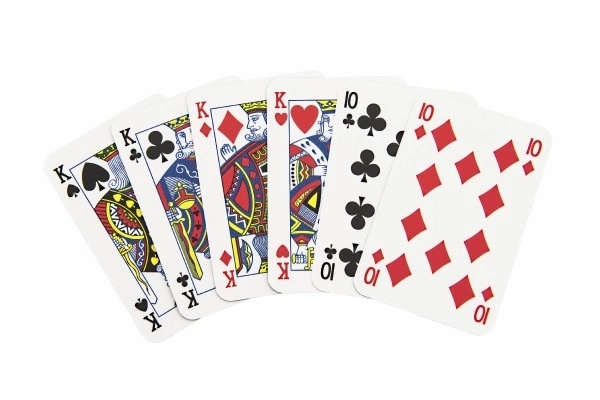 Poker družabna igra karte v papirnati škatlici 6x9cm