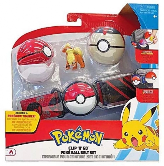 POKÉMON Clip 'N' Go pas s Poké Balli in figurico