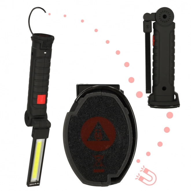 USB delovna LED svetilka z magnetom in akumulatorjem