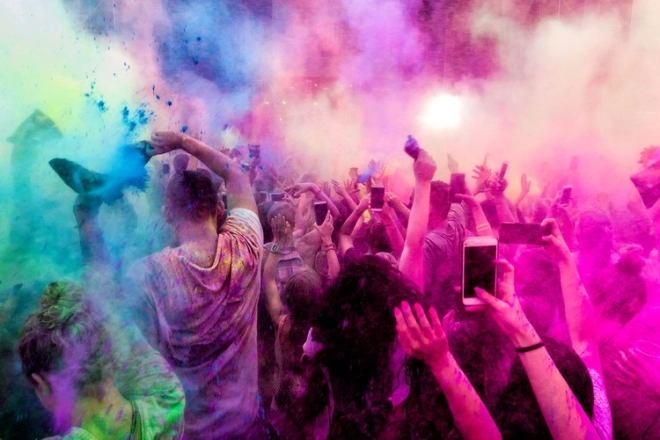Holi barvni prah - 10 x 100 g