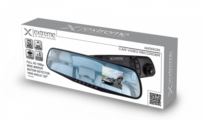 Vzvratni ogledalo videorekorder za avto EXTREME MIRROR