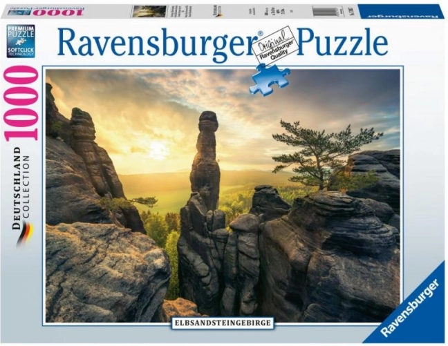 Sestavljanka Laba peščenjaki ob zori 1000 koščkov RAVENSBURGER