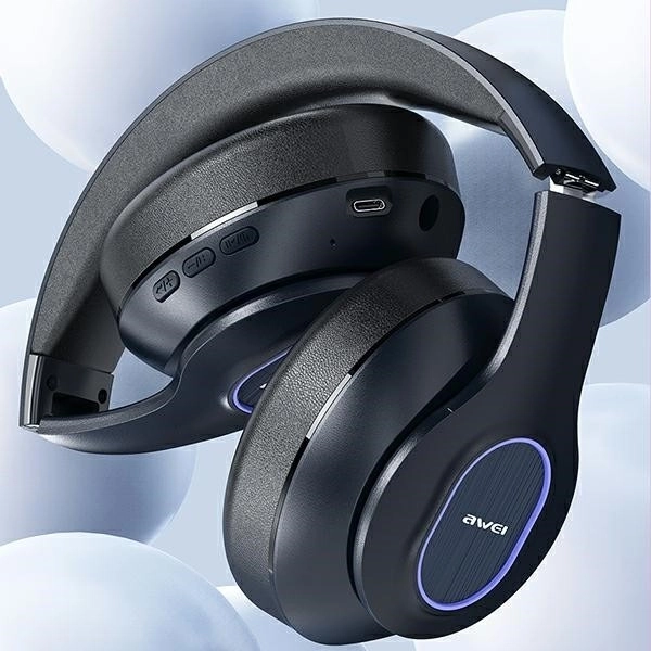 Brezžične slušalke Awei Bluetooth – črna