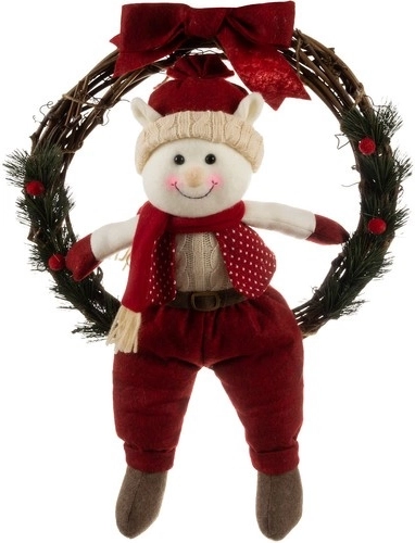 Veseli elf kot središče dekoracije