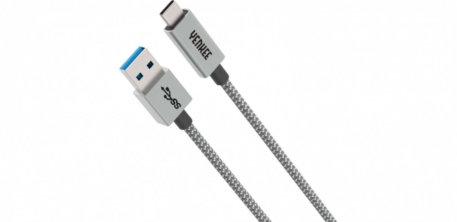 Kabel USB A na USB C z hitrostjo prenosa 5 Gb/s in s polnjenjem 3A