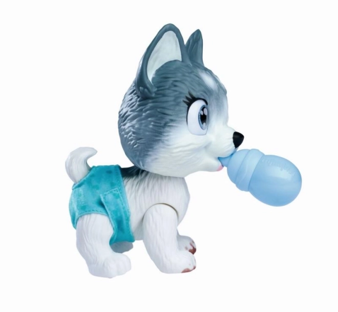 Kužek Husky Pamper Petz v kadi