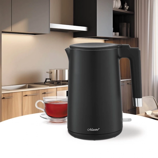Električni grelnik vode Maestro 1,7l 1800W črn