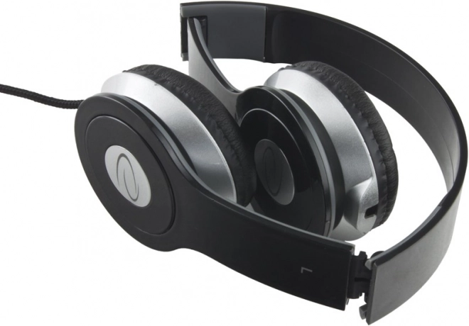 Stereo audio slušalke Techno črne