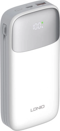 Powerbank LDNIO 22,5W 20000mAh z USB-C in Lightning