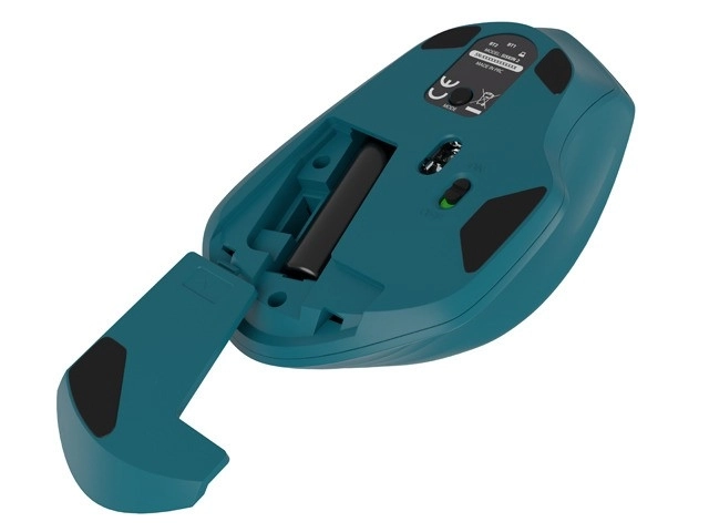 Brezžična miška Siskin 2 1600 DPI Bluetooth 5.0 + 2,4GHz – Modra