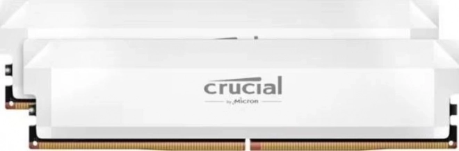 Pomnilnik DDR5 Crucial Pro Overclocking 32GB 6000MHz bela