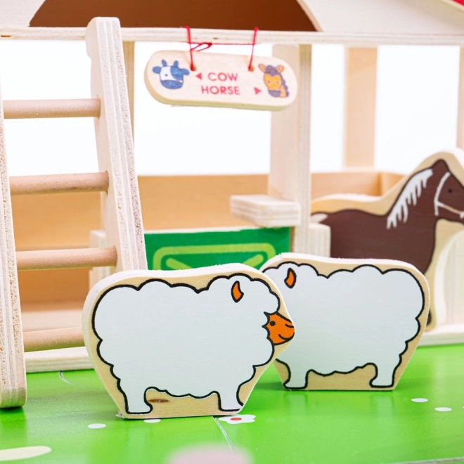 Velika Lesena Kmetija Bigjigs Toys