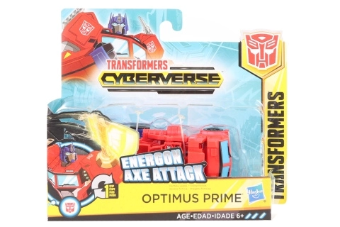 Transformers Cyberverse Optimus Prime z enim korakom