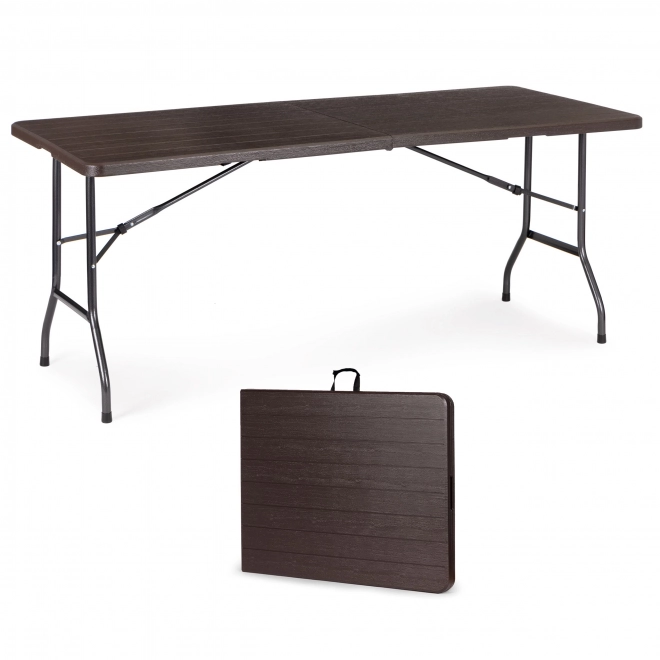 Zložljiva vrtna banketna catering miza 180 cm