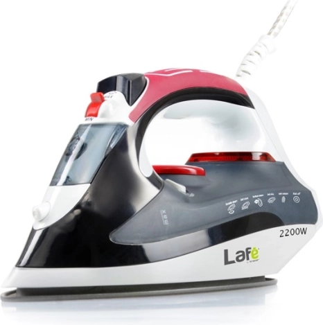 Parni likalnik LAF02b črna/rdeča