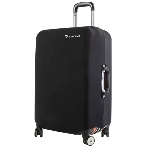 Trizand 23839 Pokrivalo za potovalni kovček M 62 x 43 x 27 cm črno