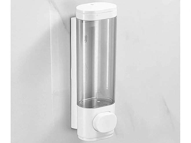 Stenski dozirnik za milo in šampon 300 ml
