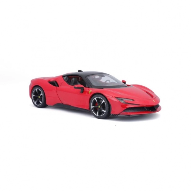 Bburago 1:24 Ferrari Top SF90 Stradale Rdeč