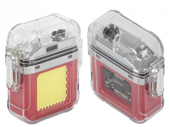 Plazemski vžigalnik z LED svetilko