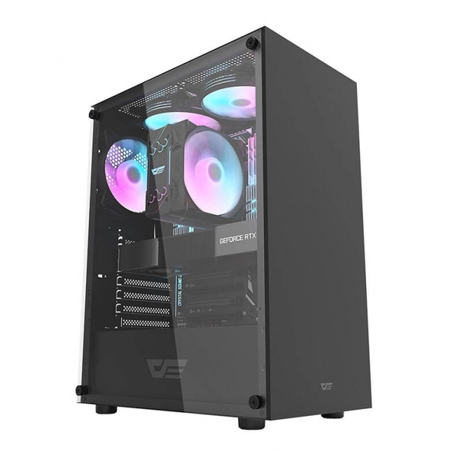Računalniško ohišje Darkflash DK100 (črna)