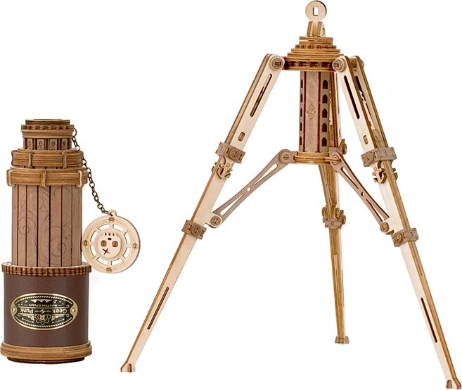 ROBOTIME Rokr Leseni Model Monokularnega Teleskopa