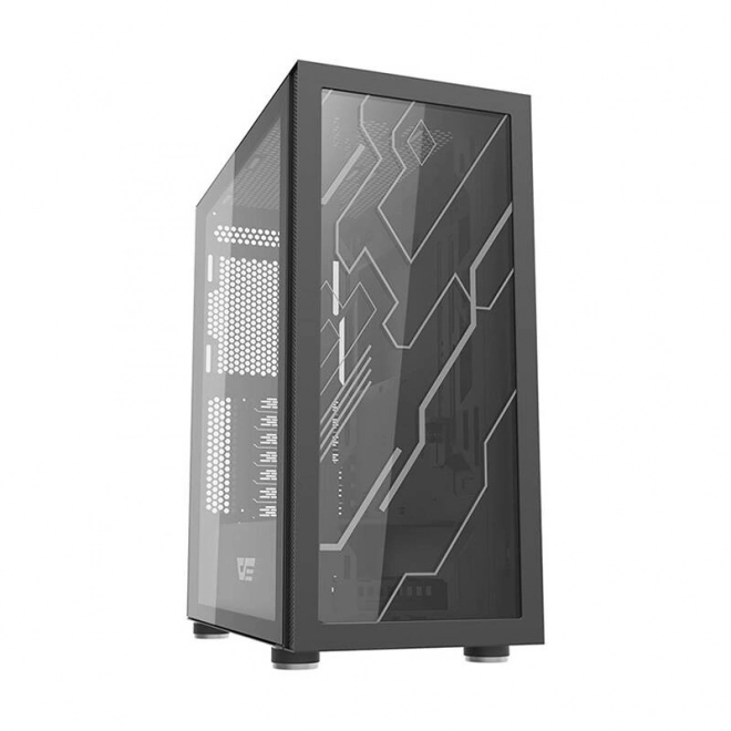 Računalniško ohišje Darkflash DK210 (črna)