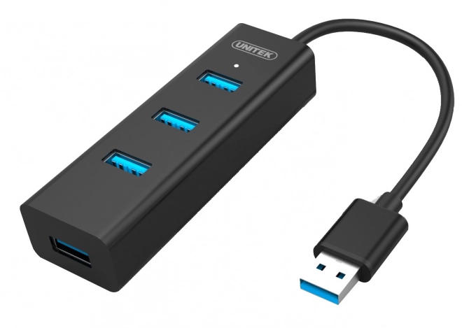 Razdelilnik 4x USB 3.0; BC1,2; ČRNI